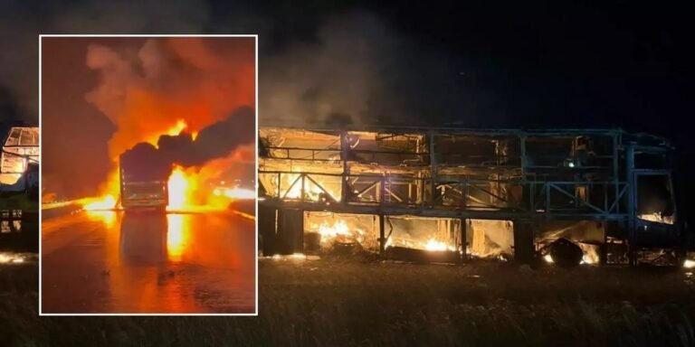 Hyderabad Road Accident: हैदराबाद से बेंगलुरु जा रही बस में लगी भीषण आग, 12 यात्रियों की दर्दनाक मौत