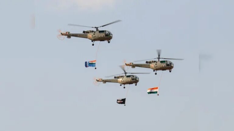 राजस्थान के पोखरण में भारतीय वायुसेना ने दिखाई शक्ति, अचूक और अभेद्य प्रदर्शन