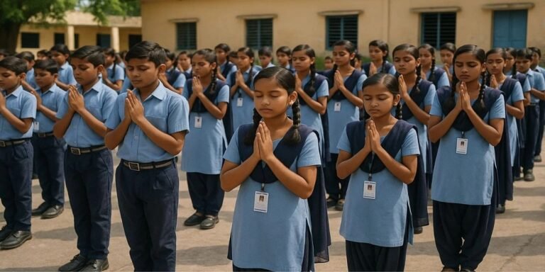 Chhattisgarh School New Rule: शिक्षा व्यवस्था में बड़ा बदलाव, नए सत्र से सभी स्कूलों की प्रार्थना सभा में मंत्रोच्चार अनिवार्य