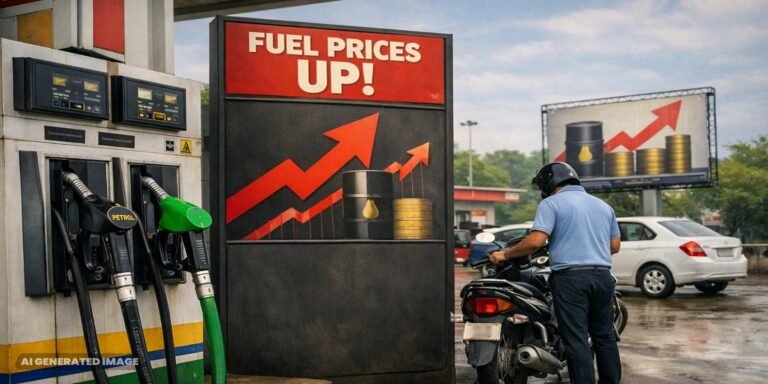 Petrol-Diesel Price Hike: आम आदमी को फिर झटका! पेट्रोल-डीजल के रेट में लगातार चौथी बढ़ोतरी, देखें नया भाव
