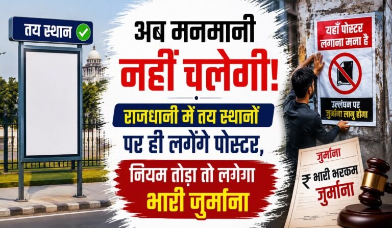 CG News: अब मनमानी नहीं चलेगी! राजधानी में तय स्थानों पर ही लगेंगे पोस्टर, नियम तोड़ा तो लगेगा भारी जुर्माना