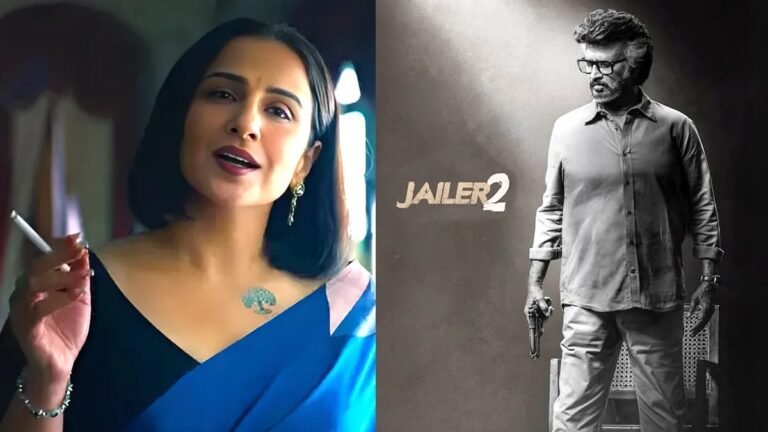 नीली साड़ी, हाथ में सिगरेट और चेहरे पर रौब, ‘जेलर 2’ में विद्या बालन का दिखा दमदार नया अवतार