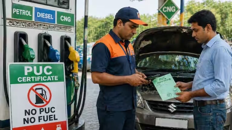 दिल्ली-NCR में आज से ‘No PUCC, No Fuel’, बिना PUC नहीं मिलेगा पेट्रोल-डीजल